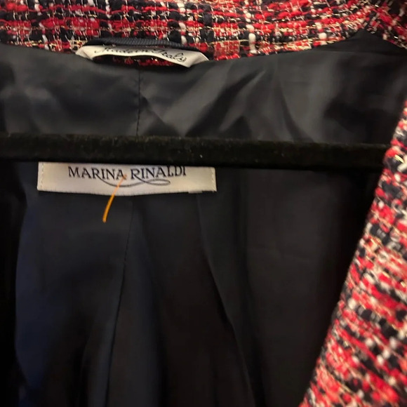 marina rinaldi tweed jacket - Picture 5 of 7